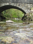 SX22217 Bridge over Great Langdale Beck passing through Elterwater.jpg